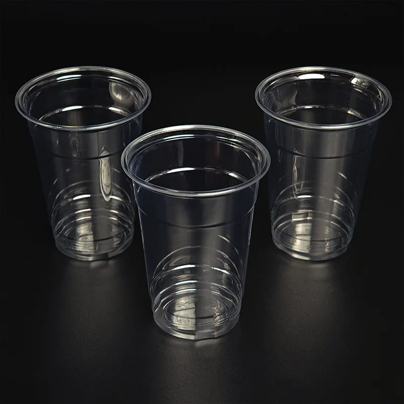 16oz koude drank PET-plastic beker